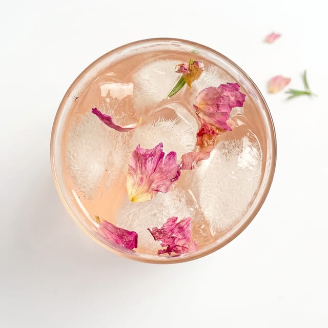 Rose Water Lemonade.